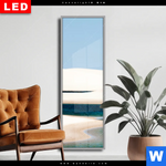 Wechselmotiv Dia Sandduenen Und Seen Schmal Produktvorschau mit dem Bild Sanddünen und Seen im Format Schmal.