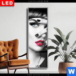 Wechselmotiv Dia Schoene Geheimnisvolle Schmal Produktvorschau mit dem Bild Schöne Geheimnisvolle im Format Schmal.