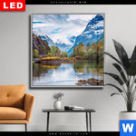 Wechselmotiv Dia Schoene Natur In Norwegen Quadrat Produktvorschau mit dem Bild Schöne Natur in Norwegen im Format Quadrat.