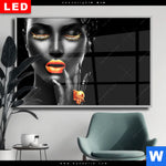 Wechselmotiv Dia Schoenheit In Schwarz Querformat Produktvorschau mit dem Bild Schönheit in Schwarz im Format Querformat.