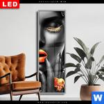 Wechselmotiv Dia Schoenheit In Schwarz Schmal Produktvorschau mit dem Bild Schönheit in Schwarz im Format Schmal.