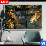 Wechselmotiv Dia Schwarzer Panther Im Dschungel Querformat Produktvorschau mit dem Bild Schwarzer Panther im Dschungel im Format Querformat.