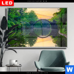 Wechselmotiv Dia See Mit Alter Bruecke Aus Stein Querformat Produktvorschau mit dem Bild See mit alter Brücke aus Stein im Format Querformat.