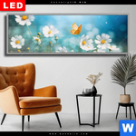 Wechselmotiv Dia Sommerwiese Mit Schmetterlingen Panorama Produktvorschau mit dem Bild Sommerwiese mit Schmetterlingen im Format Panorama.