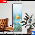 Wechselmotiv Dia Sommerwiese Mit Schmetterlingen Schmal Produktvorschau mit dem Bild Sommerwiese mit Schmetterlingen im Format Schmal.