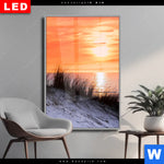 Wechselmotiv Dia Sonnenuntergang Mit Duene Und Meer Hochformat Produktvorschau mit dem Bild Sonnenuntergang mit Düne und Meer im Format Hochformat.