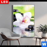 Wechselmotiv Dia Spa Wellness Steine Hochformat Produktvorschau mit dem Bild Spa Wellness Steine im Format Hochformat.