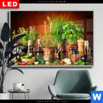 Wechselmotiv Dia Stillleben Mit Mediterranen Kraeutern Querformat Produktvorschau mit dem Bild Stillleben mit mediterranen Kräutern im Format Querformat.