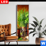 Wechselmotiv Dia Stillleben Mit Mediterranen Kraeutern Schmal Produktvorschau mit dem Bild Stillleben mit mediterranen Kräutern im Format Schmal.