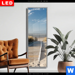 Wechselmotiv Dia Strand Auf Langeoog Schmal Produktvorschau mit dem Bild Strand auf Langeoog im Format Schmal.