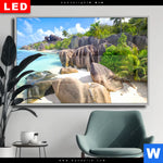 Wechselmotiv Dia Suedsee Paradies Querformat Produktvorschau mit dem Bild Südsee Paradies im Format Querformat.