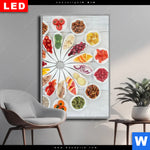 Wechselmotiv Dia Superfoods Im Farbkreis Hochformat Produktvorschau mit dem Bild Superfoods im Farbkreis im Format Hochformat.