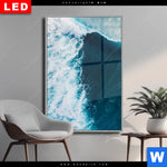 Wechselmotiv Dia Surfer Welle Hochformat Produktvorschau mit dem Bild Surfer Welle im Format Hochformat.