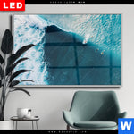 Wechselmotiv Dia Surfer Welle Querformat Produktvorschau mit dem Bild Surfer Welle im Format Querformat.