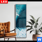 Wechselmotiv Dia Surfer Welle Schmal Produktvorschau mit dem Bild Surfer Welle im Format Schmal.