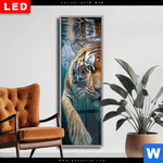 Wechselmotiv Dia Tauchender Tiger Schmal Produktvorschau mit dem Bild Tauchender Tiger im Format Schmal.