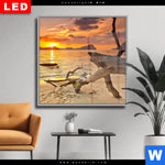 Wechselmotiv Dia Traumhafte Meereskulisse Quadrat Produktvorschau mit dem Bild Traumhafte Meereskulisse im Format Quadrat.