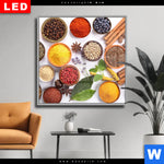 Wechselmotiv Dia Vielfaeltige Gewuerze Quadrat Produktvorschau mit dem Bild Vielfältige Gewürze im Format Quadrat.