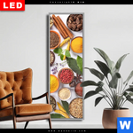 Wechselmotiv Dia Vielfaeltige Gewuerze Schmal Produktvorschau mit dem Bild Vielfältige Gewürze im Format Schmal.