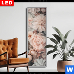 Wechselmotiv Dia Vintage Blueten Im Retro Stil Schmal Produktvorschau mit dem Bild Vintage Blüten im Retro-Stil im Format Schmal.