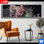 Wechselmotiv Dia Vintage Blumen Panorama Produktvorschau mit dem Bild Vintage Blumen im Format Panorama.