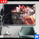 Wechselmotiv Dia Vintage Blumenstrauss Querformat Produktvorschau mit dem Bild Vintage Blumenstrauß im Format Querformat.