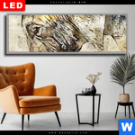 Wechselmotiv Dia Vintage Elefant Panorama Produktvorschau mit dem Bild Vintage Elefant im Format Panorama.