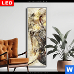 Wechselmotiv Dia Vintage Elefant Schmal Produktvorschau mit dem Bild Vintage Elefant im Format Schmal.