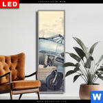 Wechselmotiv Dia Vintage Flugzeug Schmal Produktvorschau mit dem Bild Vintage Flugzeug im Format Schmal.