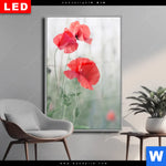 Wechselmotiv Dia Vintage Klatschmohn Hochformat Produktvorschau mit dem Bild Vintage Klatschmohn im Format Hochformat.
