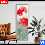 Wechselmotiv Dia Vintage Klatschmohn Schmal Produktvorschau mit dem Bild Vintage Klatschmohn im Format Schmal.