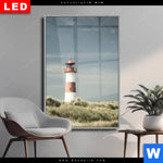 Wechselmotiv Dia Vintage Leuchtturm Hochformat Produktvorschau mit dem Bild Vintage Leuchtturm im Format Hochformat.