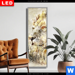 Wechselmotiv Dia Vintage Loewe Schmal Produktvorschau mit dem Bild Vintage Löwe im Format Schmal.