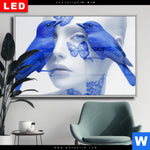 Wechselmotiv Dia Vogelfreunde Querformat Produktvorschau mit dem Bild Vogelfreunde im Format Querformat.