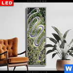 Wechselmotiv Dia Wald Strasse Luftaufnahme Schmal Produktvorschau mit dem Bild Wald & Straße Luftaufnahme im Format Schmal.