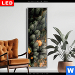 Wechselmotiv Dia Wald Strasse Von Oben Schmal Produktvorschau mit dem Bild Wald & Straße von oben im Format Schmal.