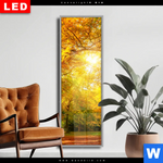 Wechselmotiv Dia Waldlandschaft Im Herbst Schmal Produktvorschau mit dem Bild Waldlandschaft im Herbst im Format Schmal.