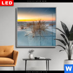 Wechselmotiv Dia Weisse Duenen Quadrat Produktvorschau mit dem Bild Weiße Dünen im Format Quadrat.