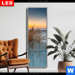 Wechselmotiv Dia Weisse Duenen Schmal Produktvorschau mit dem Bild Weiße Dünen im Format Schmal.