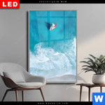 Wechselmotiv Dia Yacht Im Meer Hochformat Produktvorschau mit dem Bild Yacht im Meer im Format Hochformat.