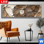 Wechselmotiv Dia Yin Yang Auf Rissiger Erde Panorama Produktvorschau mit dem Bild Yin Yang auf rissiger Erde im Format Panorama.