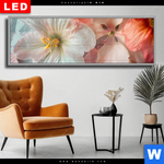 Wechselmotiv Dia Zarte Bluetenpracht Panorama Produktvorschau mit dem Bild Zarte Blütenpracht im Format Panorama.