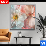 Wechselmotiv Dia Zarte Bluetenpracht Quadrat Produktvorschau mit dem Bild Zarte Blütenpracht im Format Quadrat.