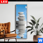 Wechselmotiv Dia Zen Spa Steine Schmal Produktvorschau mit dem Bild Zen Spa Steine im Format Schmal.
