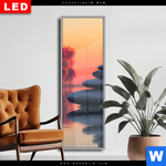 Wechselmotiv Dia Zen Steine Sonnenuntergang Schmal Produktvorschau mit dem Bild Zen Steine & Sonnenuntergang im Format Schmal.