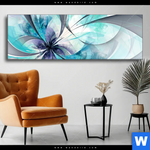 Wechselmotiv Digitale Blumen No 3 Panorama Produktvorschau mit dem Bild Digitale Blumen No.3 im Format Panorama.