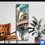 Wechselmotiv Eifelturm In Paris Schmal Produktvorschau mit dem Bild Eifelturm in Paris im Format Schmal.