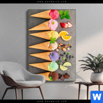 Wechselmotiv Eisgenuss In Perfektion Hochformat Produktvorschau mit dem Bild Eisgenuss in Perfektion im Format Hochformat.