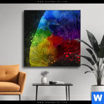 Wechselmotiv Elefant Pop Art No 1 Quadrat Produktvorschau mit dem Bild Elefant Pop Art No.1 im Format Quadrat.