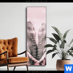 Wechselmotiv Elefanten Harmonie In Pastell Schmal Produktvorschau mit dem Bild Elefanten - Harmonie in Pastell im Format Schmal.